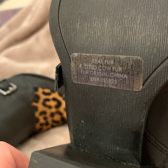 Circus by Sam Edelman Black Leopard Ankle Booties - Picture 6 of 10